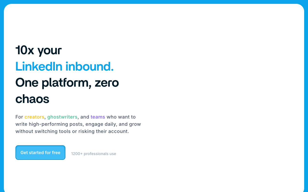 Supergrow - Grow your audience on LinkedIn