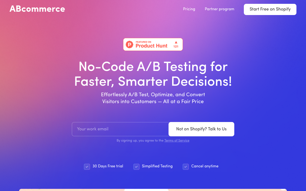 ABcommerce by Dialogue - eCommerce A/B testing: simple, no-code, affordable