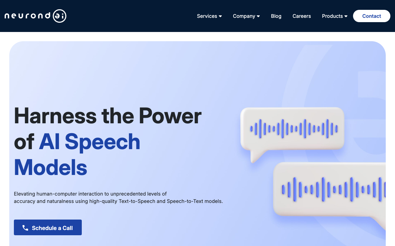 AI Speech Models - Voice Model Implementation