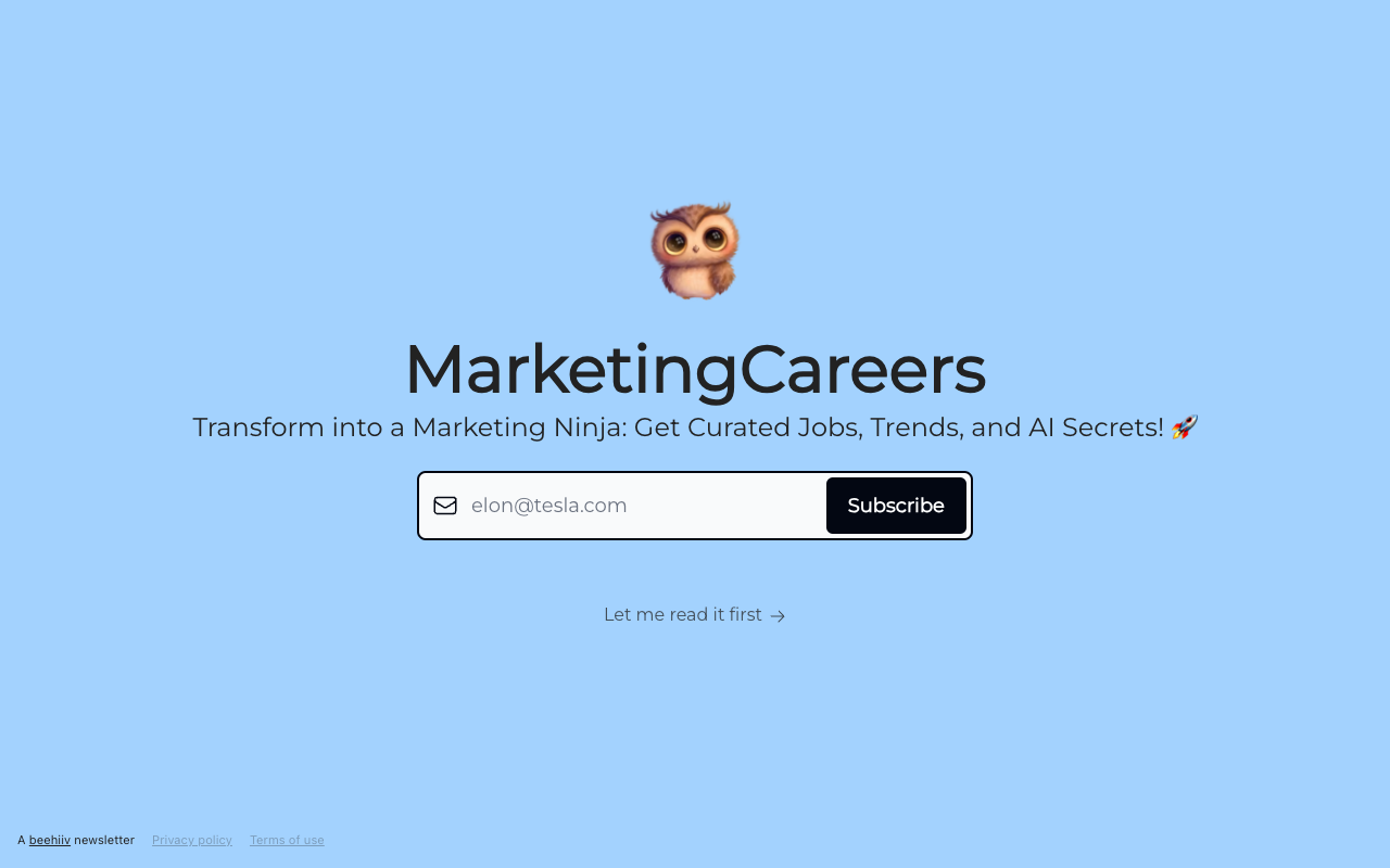 MarketingCareers - Curated Marketing Jobs, Trends, and AI Secrets! Marketing Jobs Trends