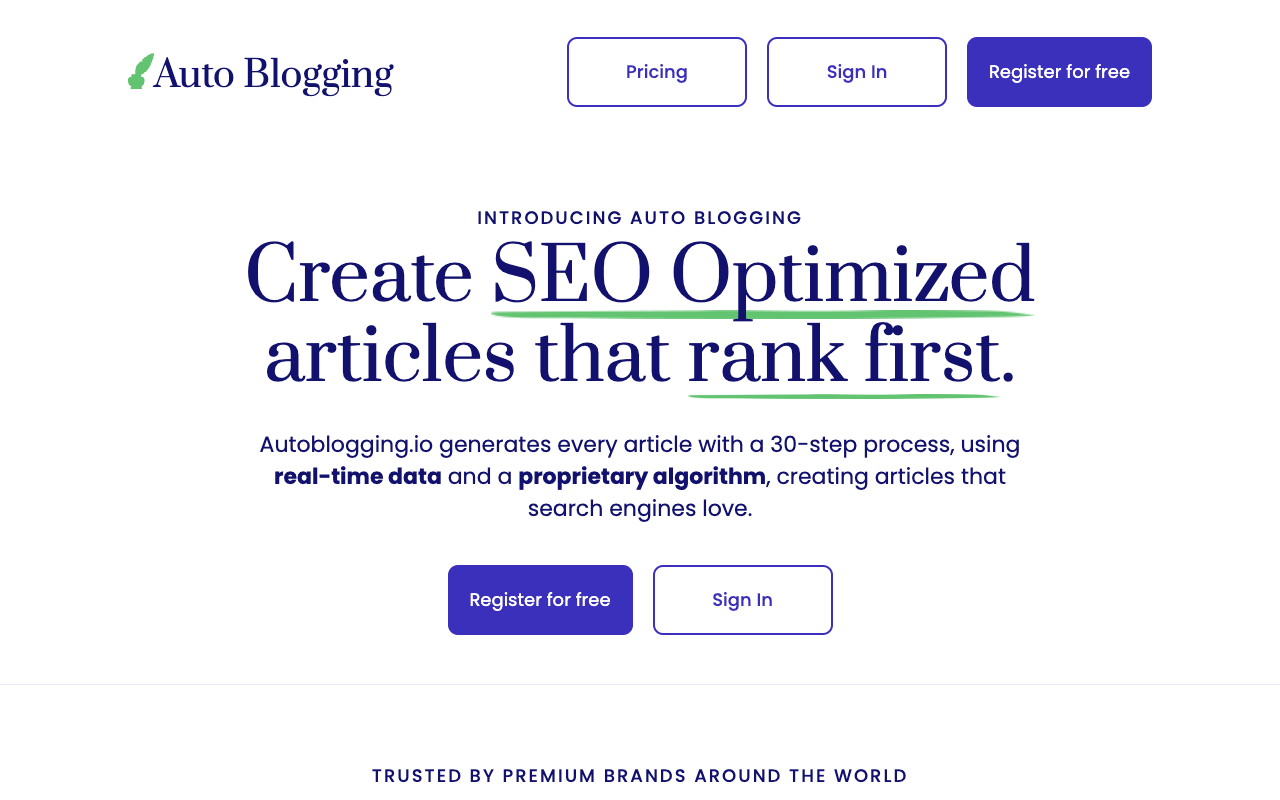 Auto Blogging - Simplify Your Content Creation Process