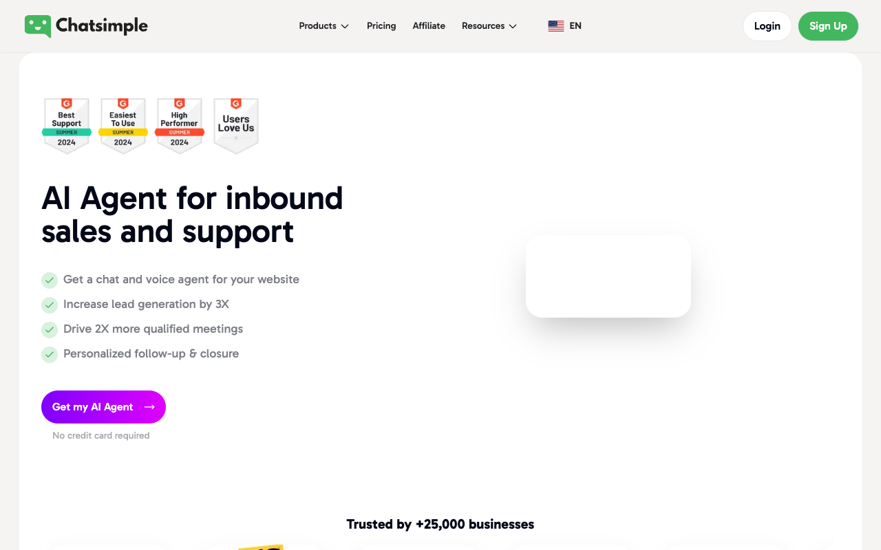 Chatsimple - Navigate your visitors to their needs, instantly