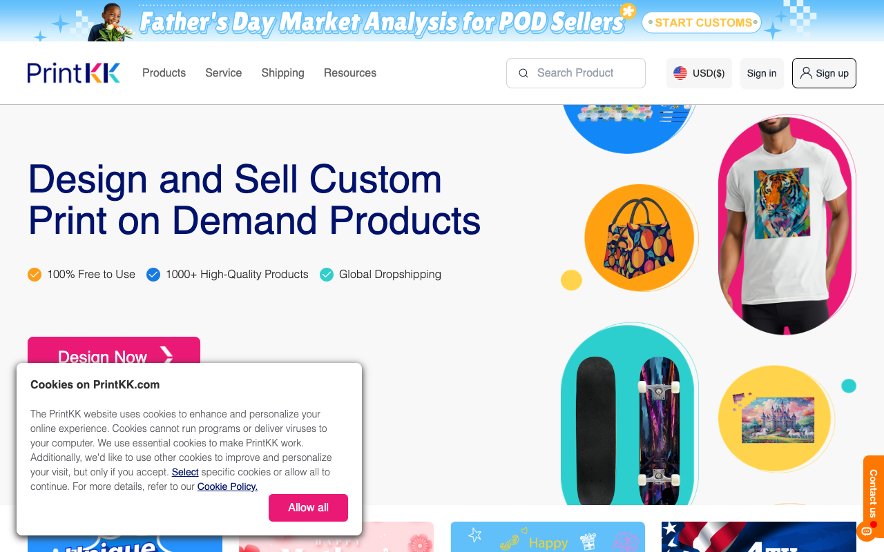 PrintKK - Create and Sell Custom Products with PrintKK
