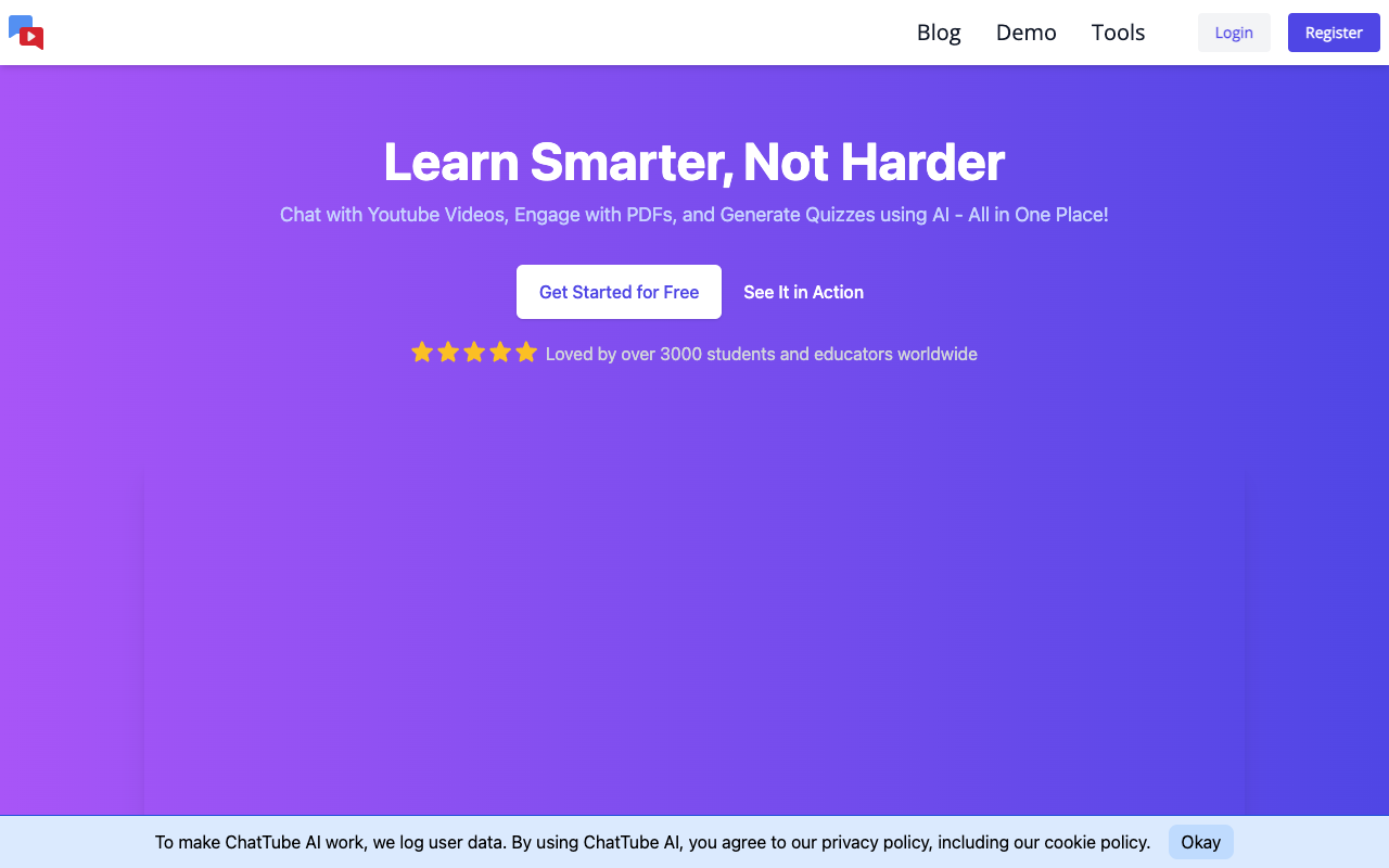 ChatTube AI - Enhance Your Learning with Interactive YouTube Videos