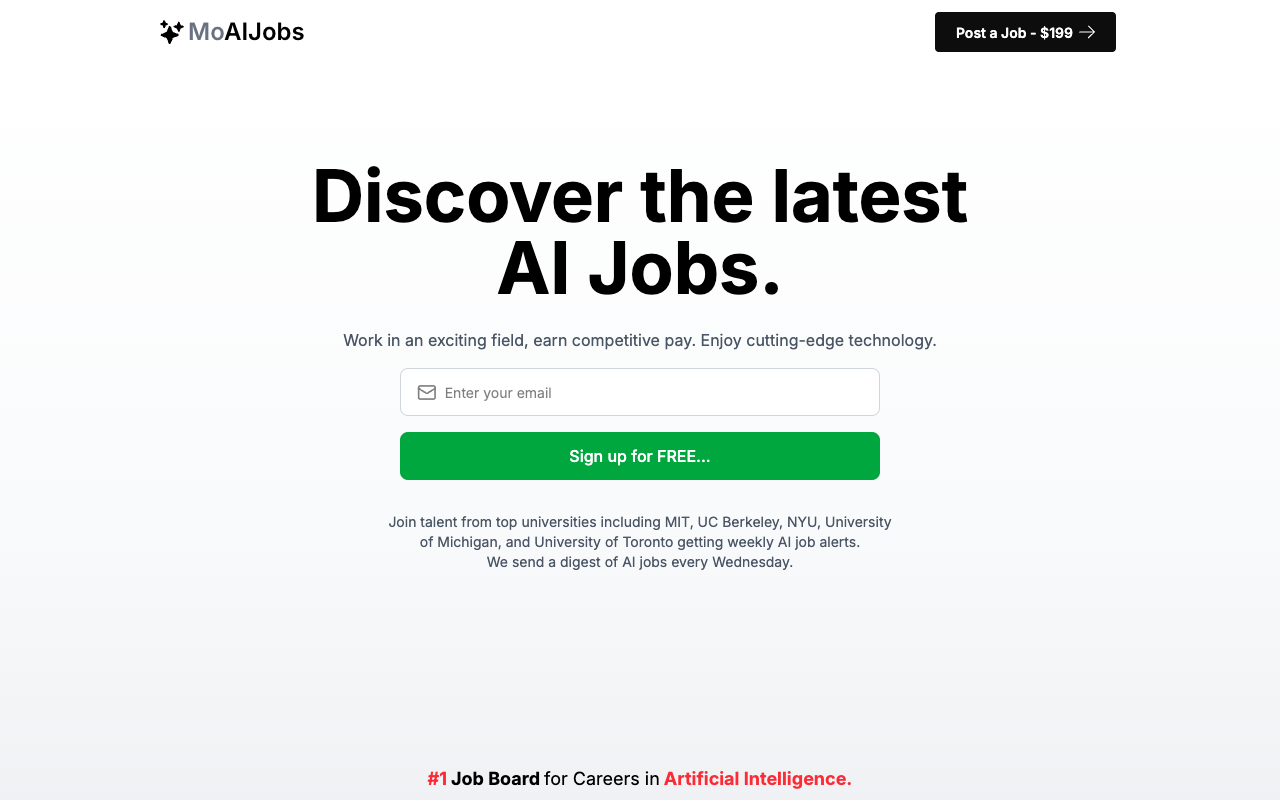 MoAIJobs - Find your next job in AI