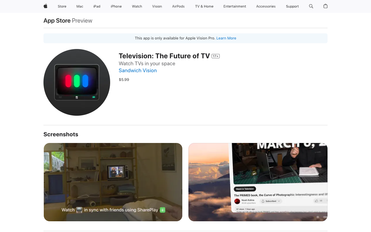 Television - A Versatile Virtual TV Experience