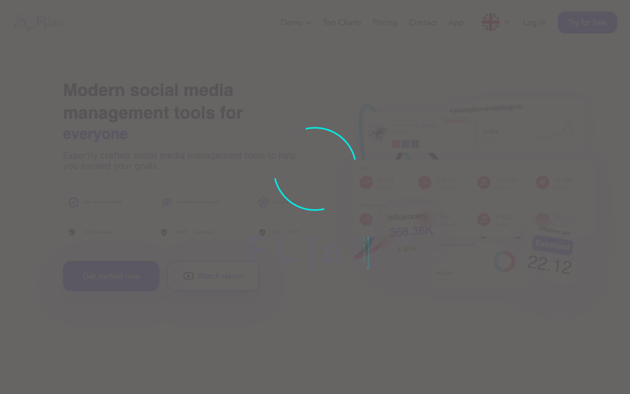 Flai Analytics - AI Analytics for Social Media and TikTok Trends