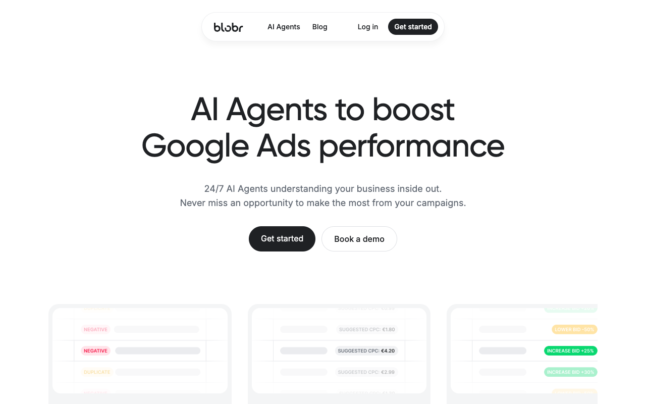 Blobr - The AI assistant connected to your business tools