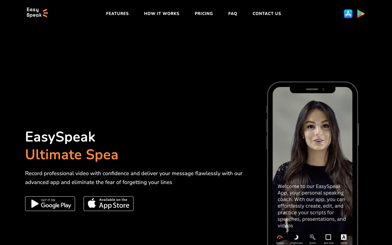 EasySpeak - AI-powered Teleprompter Android App for Creators