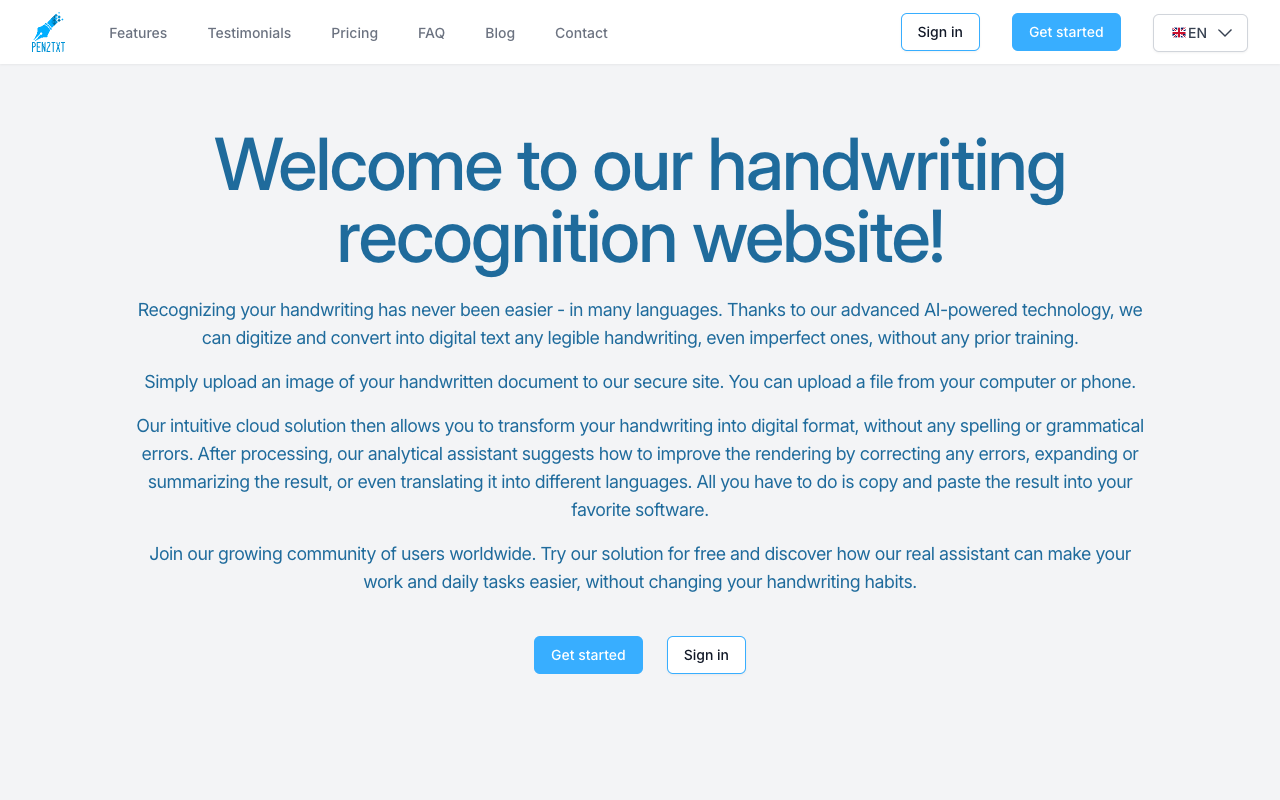 Pen2txt - Transforming Handwritten Notes into Digital Text, with HTR