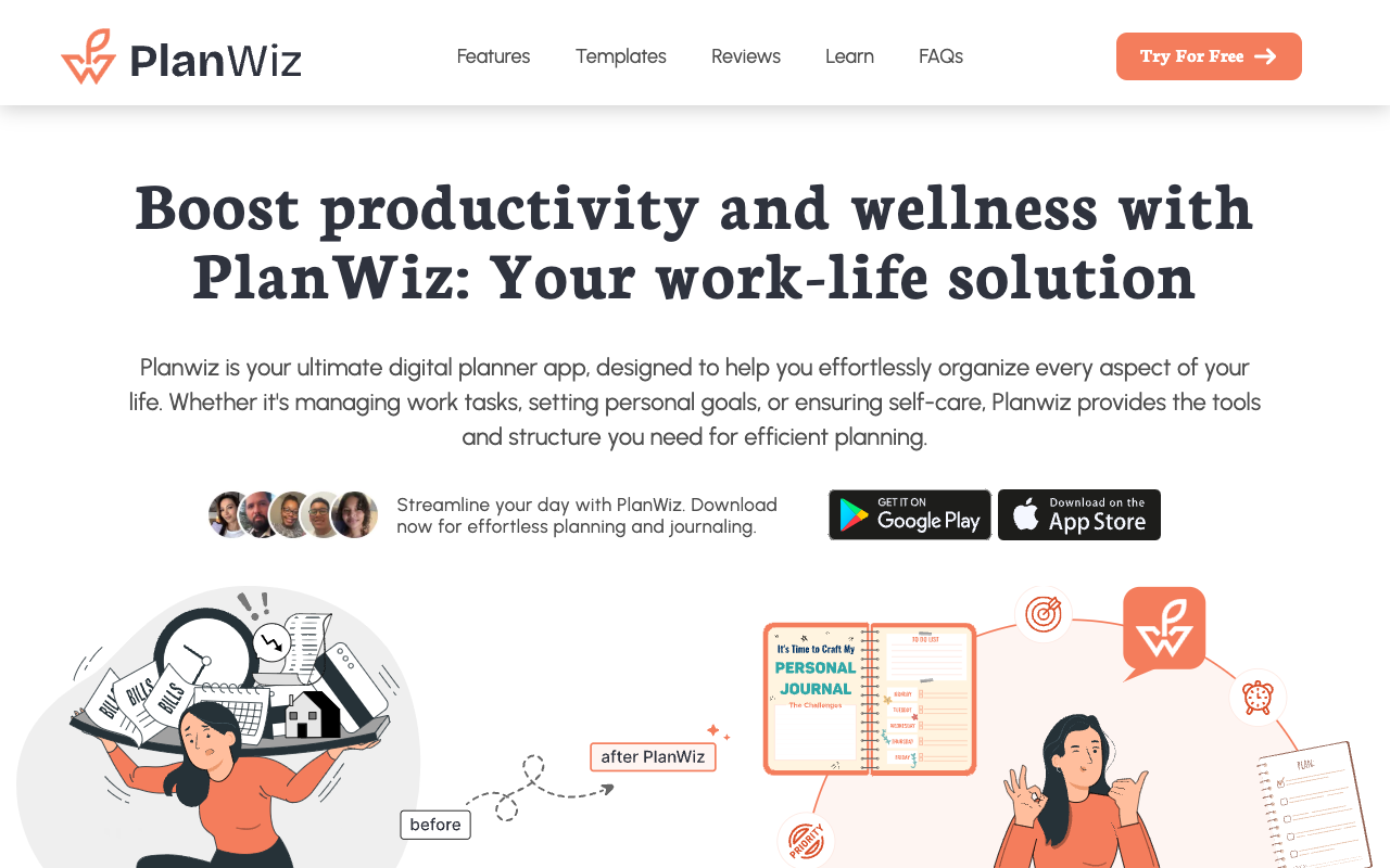 PlanWiz - Your Ultimate Daily Planner App