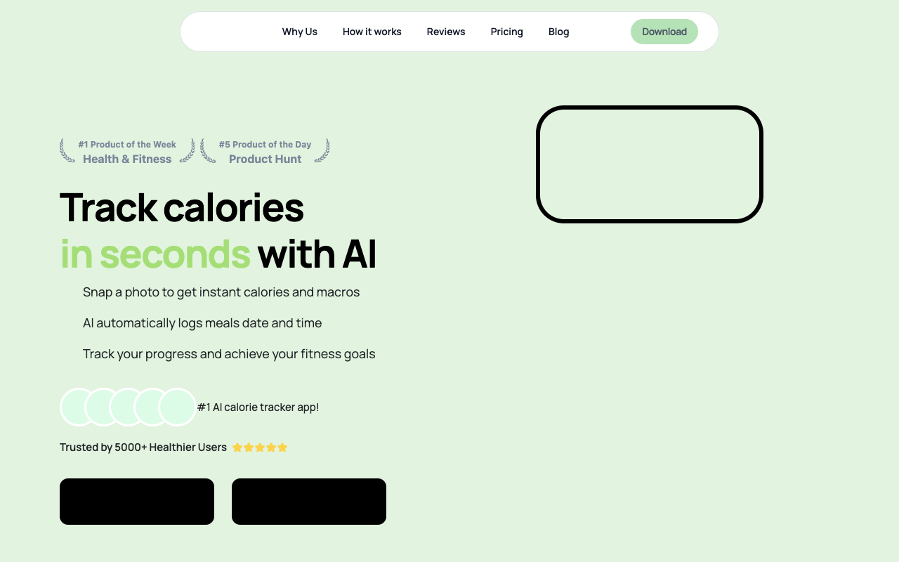 Calorieasy - Track calories in seconds with AI