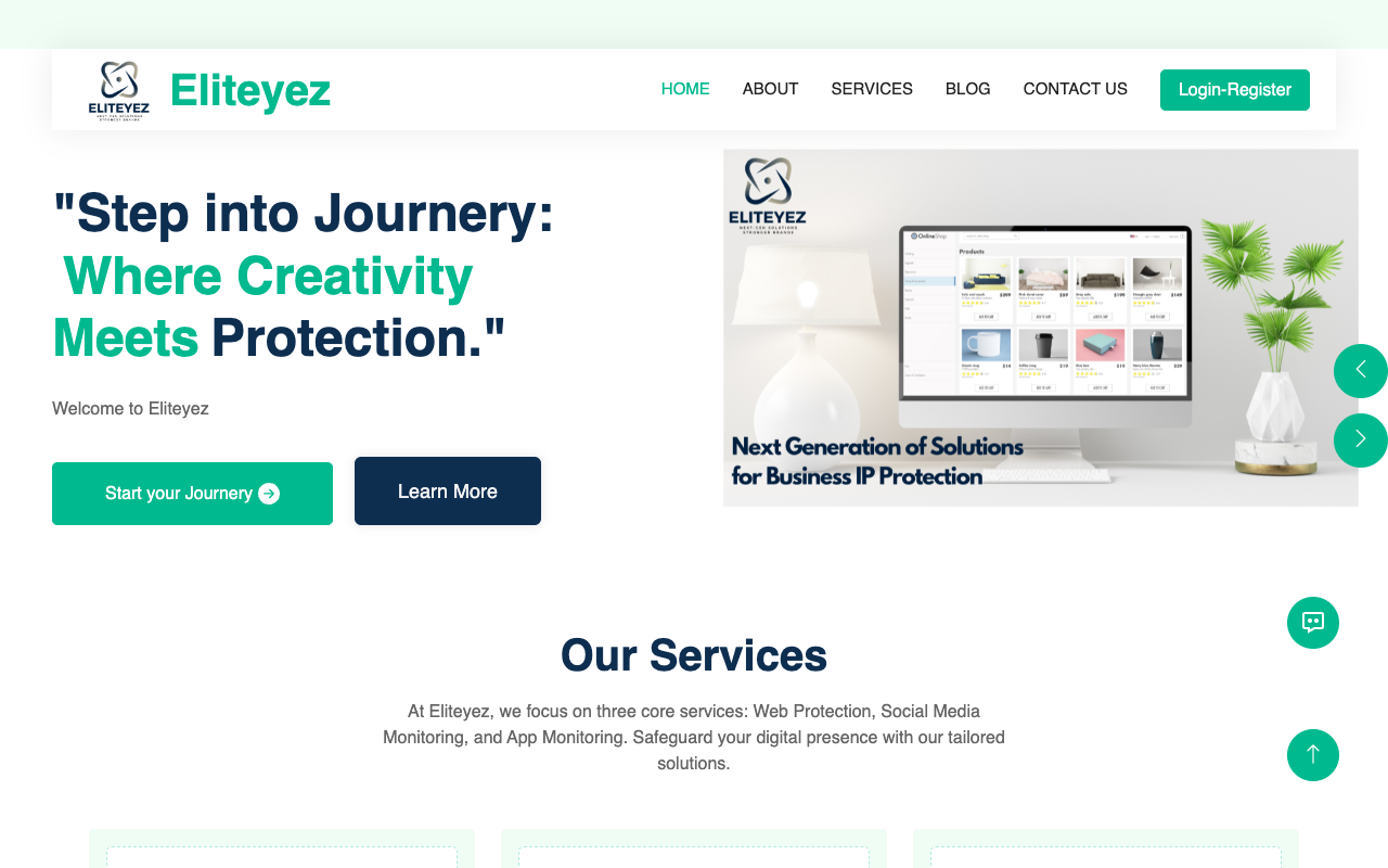 Eliteyez - Protecting intellectual property and brand protection