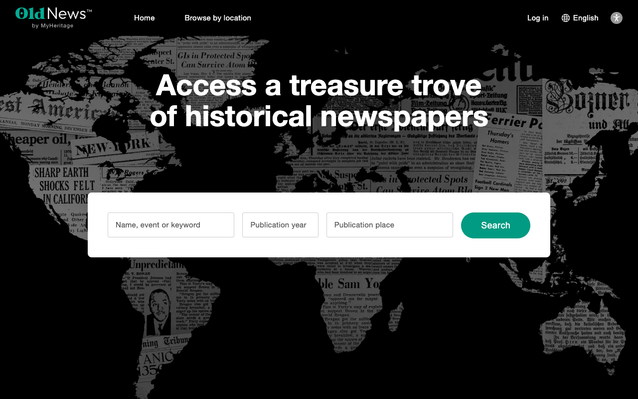 OldNews - Access to millions of historical newspaper pages
