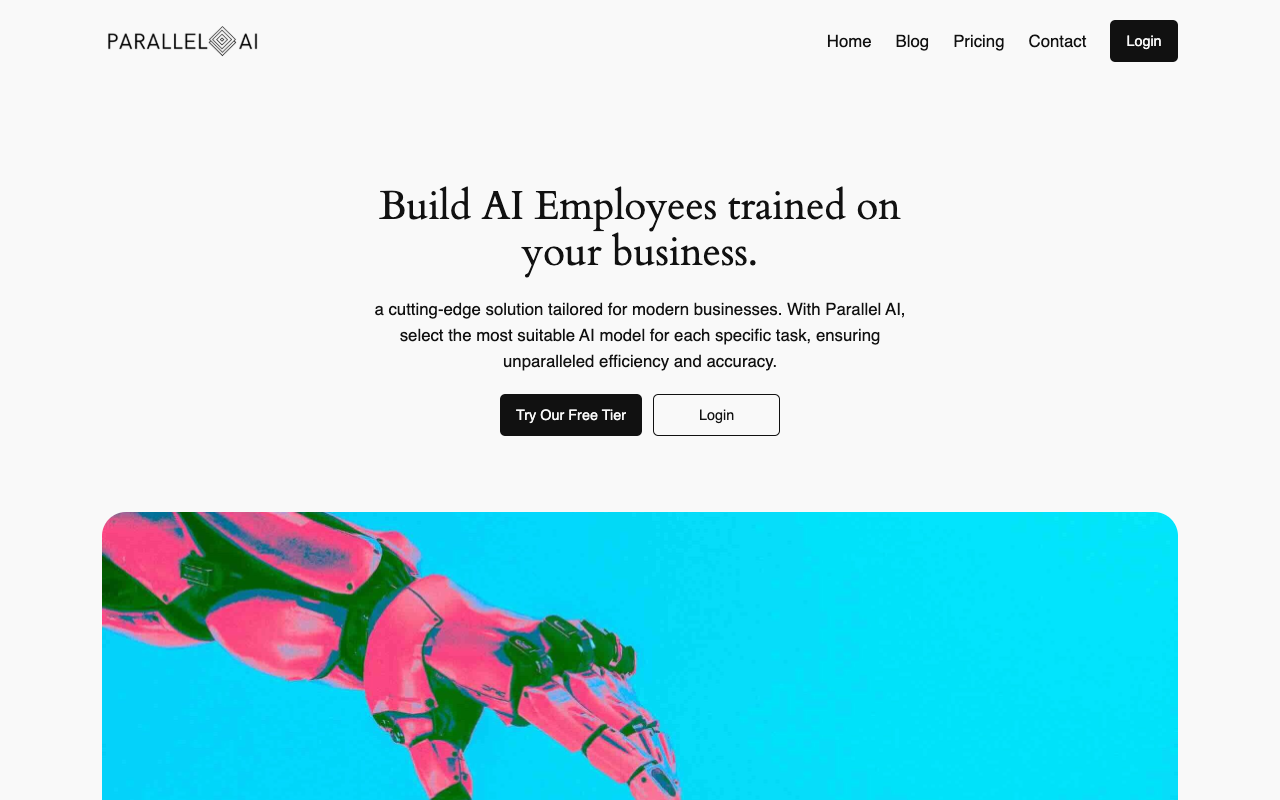 Parallel Labs - Build AI automations & employees trained on your business