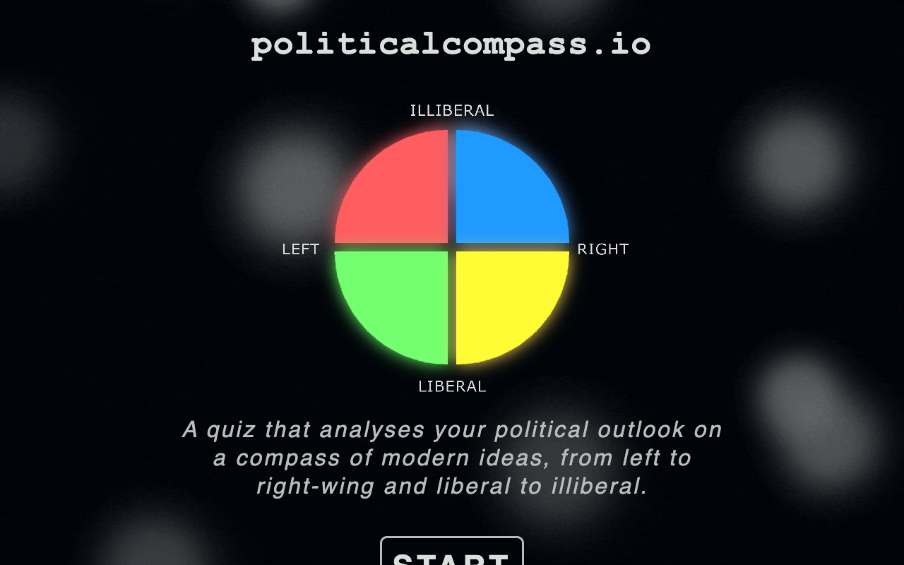 PoliticalCompass.io - The Most Comprehensive Political Compass Quiz Online