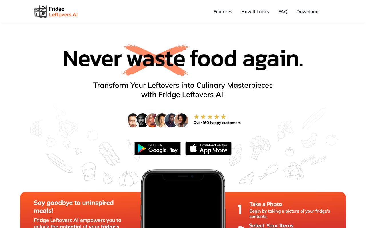 Fridge Leftovers AI - Unlock Your Fridge's Potential