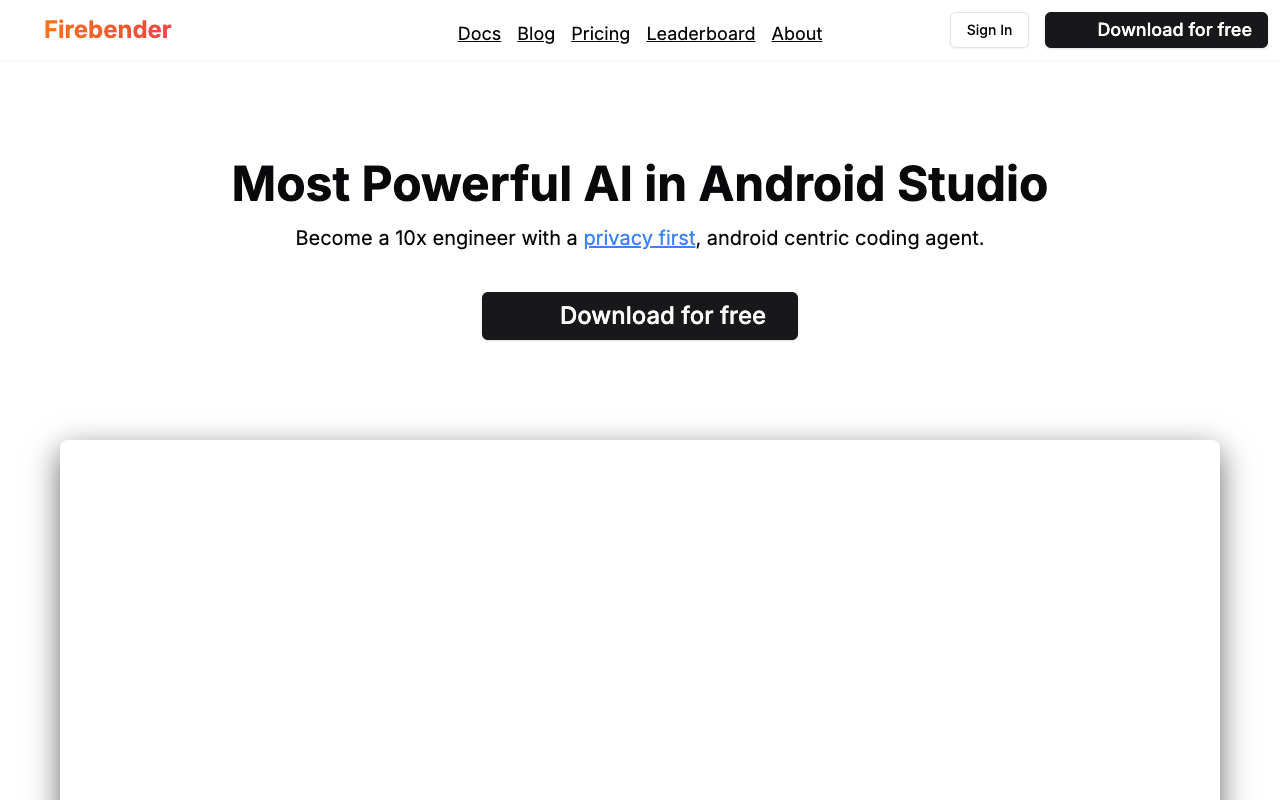 Firebender - AI-powered Lead Discovery for Sales Teams