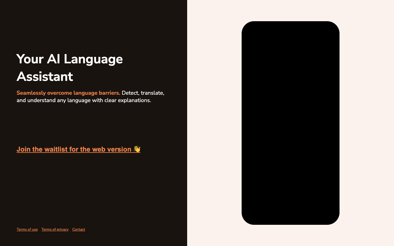 Langy - Your AI-powered translator for accurate and reliable translations AI Translation