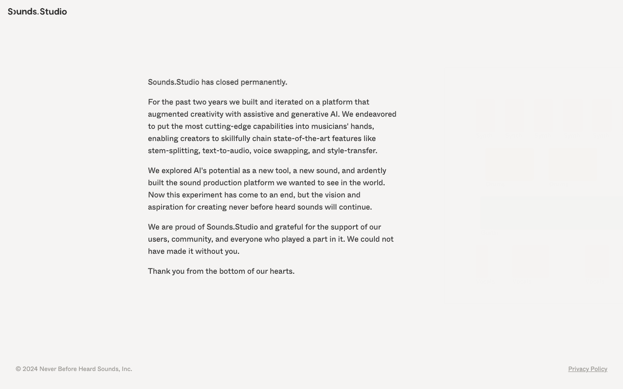 Sounds.Studio - Music Style Transfer and Remixing with AI