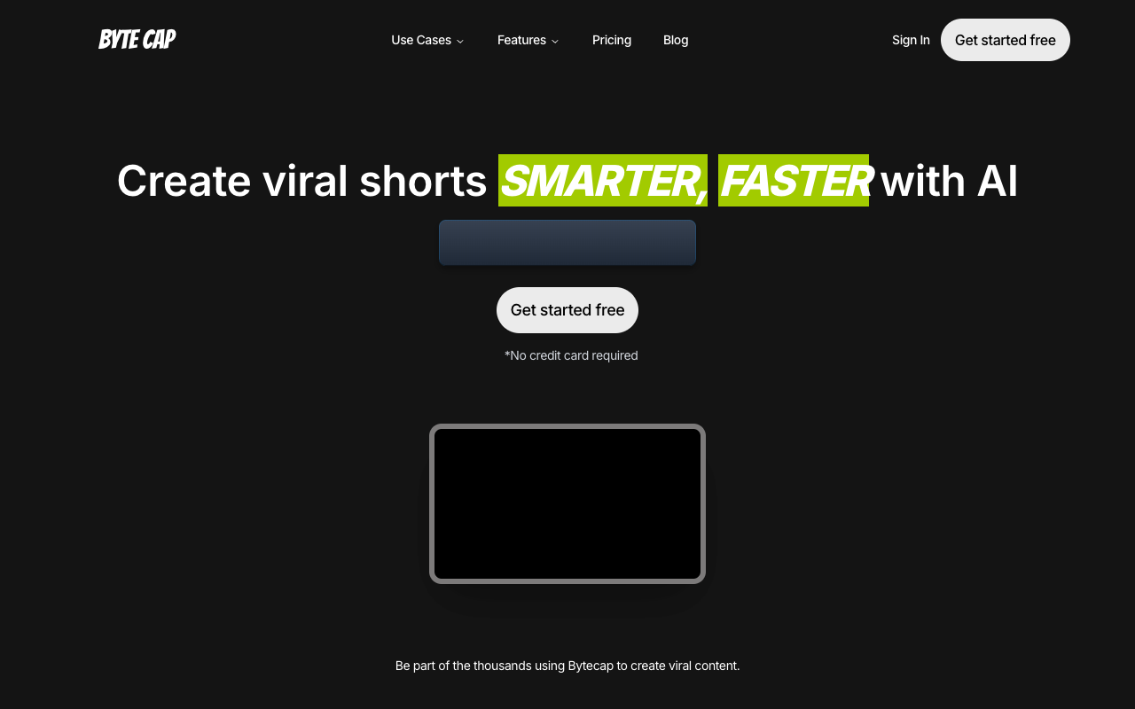 ByteCap - Immerse your videos with custom captions