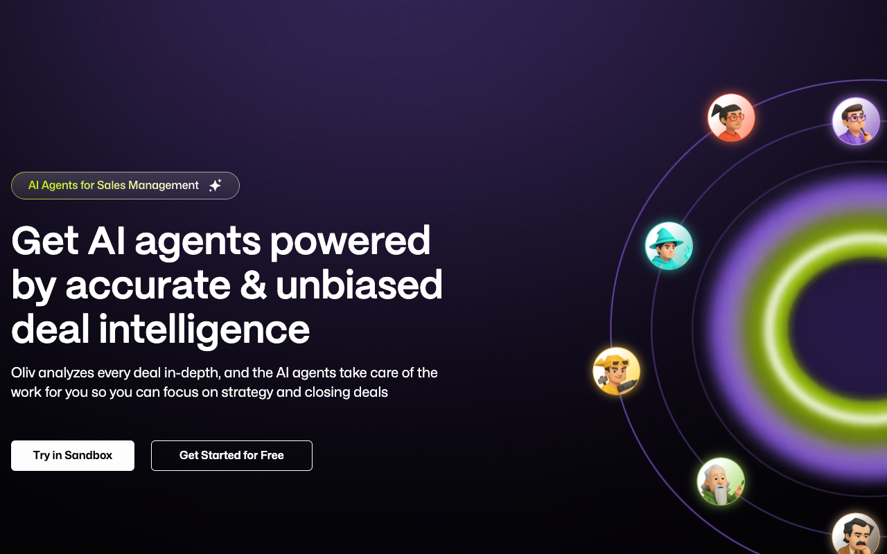Oliv Sales Master - Your AI sales companion to hit sales targets before time