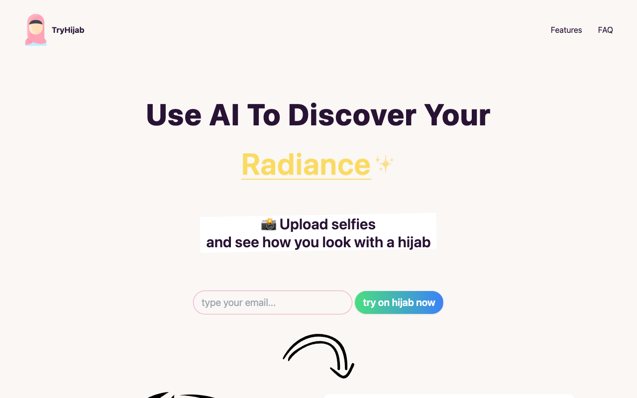 TryHijab - See how you look with hijab effortlessly with AI