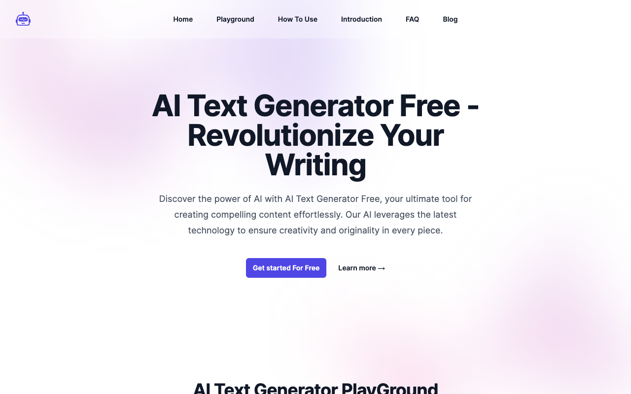 AI Text Generator - Revolutionize Your Writing