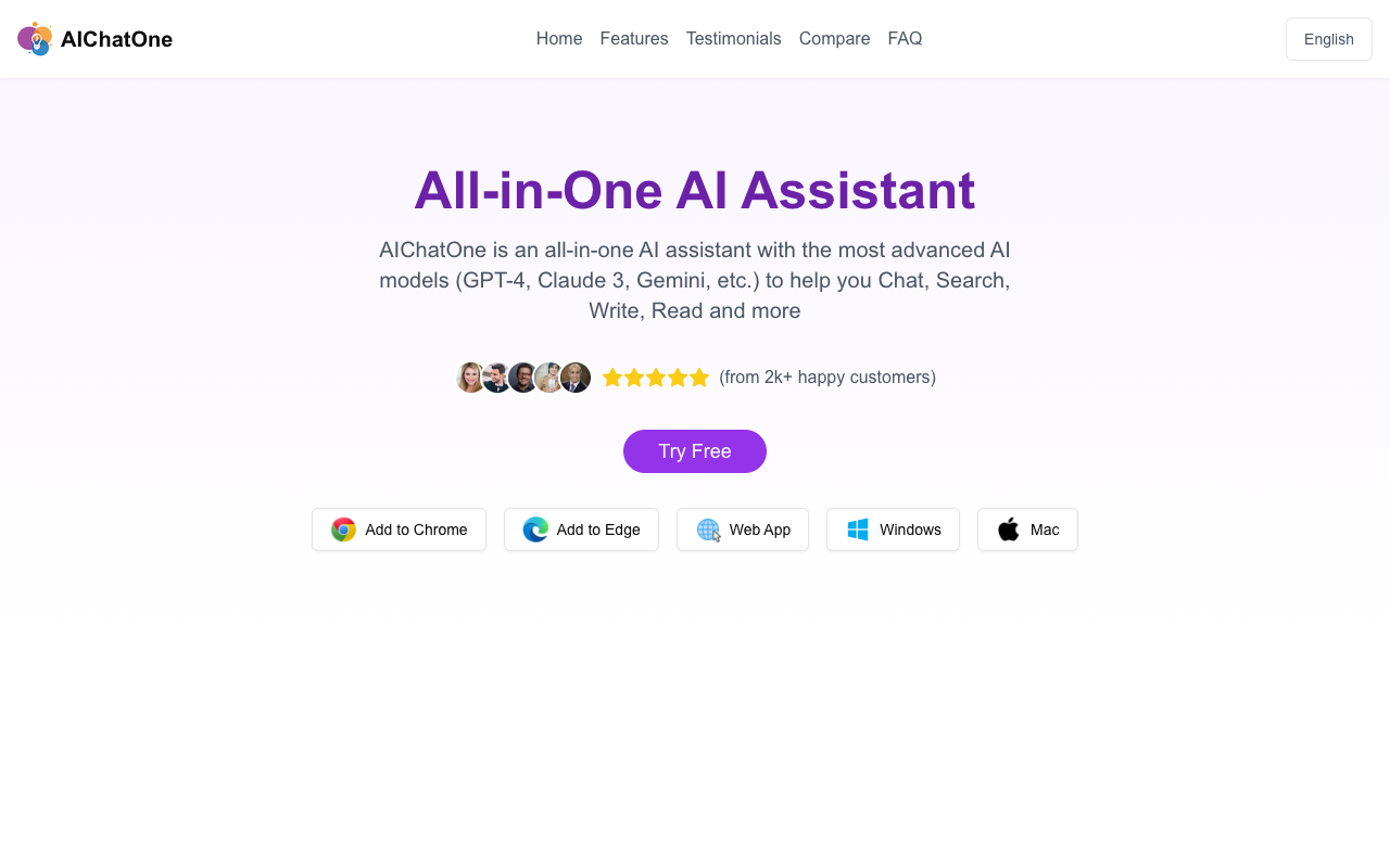 AIChatOne - Enhancing Chat AI with a User-Friendly Interface