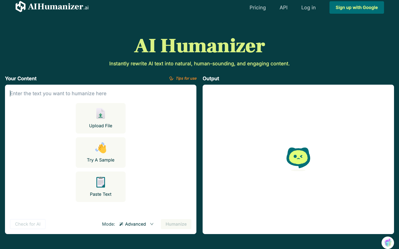 AI Humanizer - Convert AI To Human Text With AI Humanizer