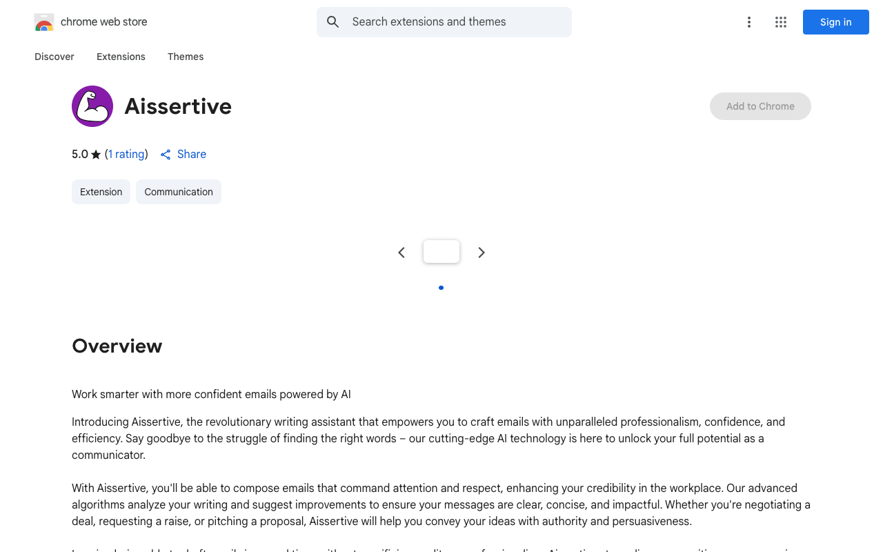 Aissertive - AI companion for confident, professional emails