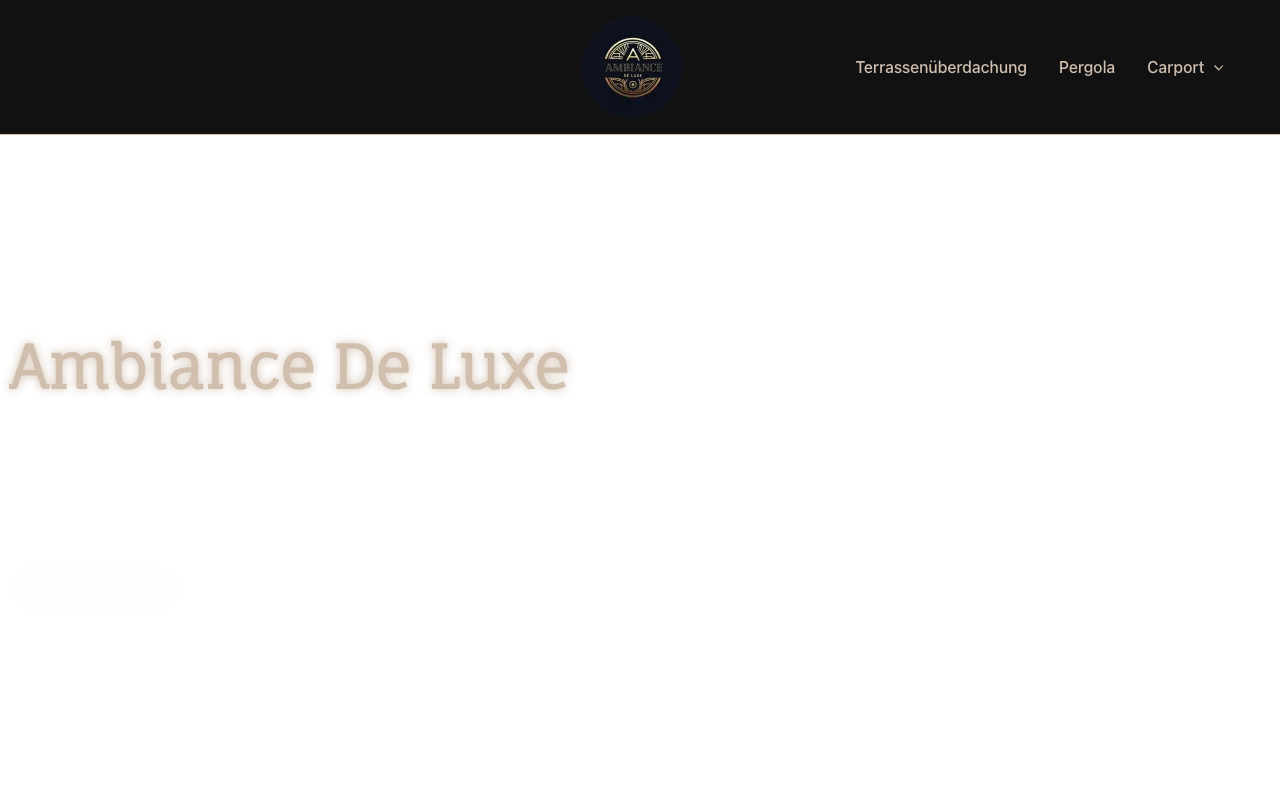 Ambiance De Luxe - Image generator for Pergola designs