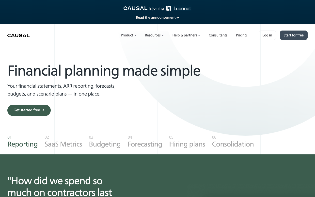 Causal 2.0: Modern Financial Planning - Put finance on autopilot & get back to growing your business