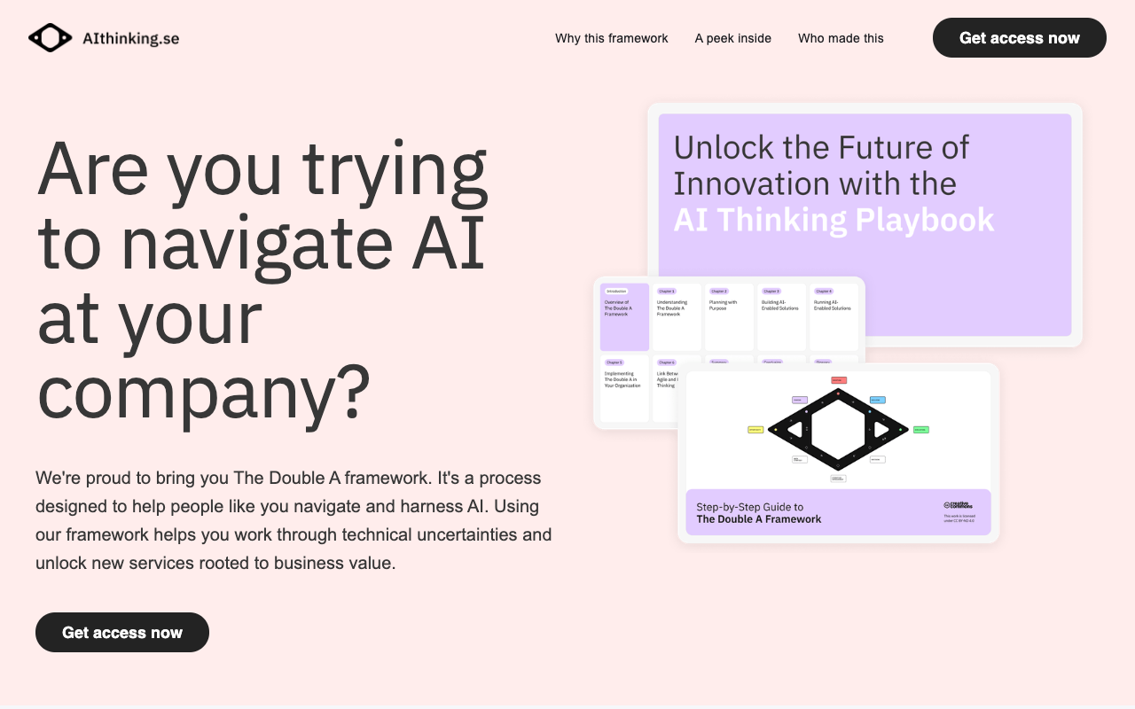 Double A Framework: AI-Driven Innovation - Navigate AI with Confidence
