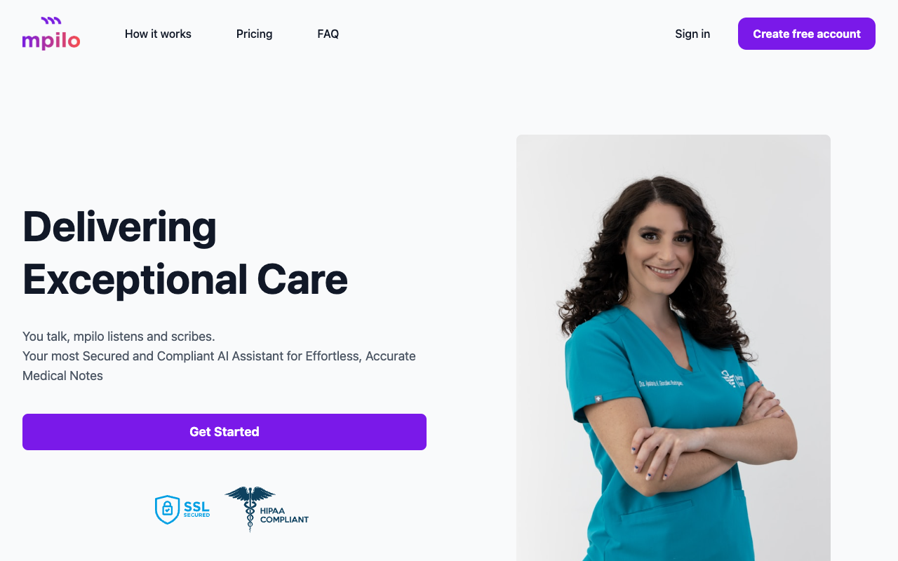 mpilo - Revolutionizing Patient Notes with AI for Healthcare Professionals