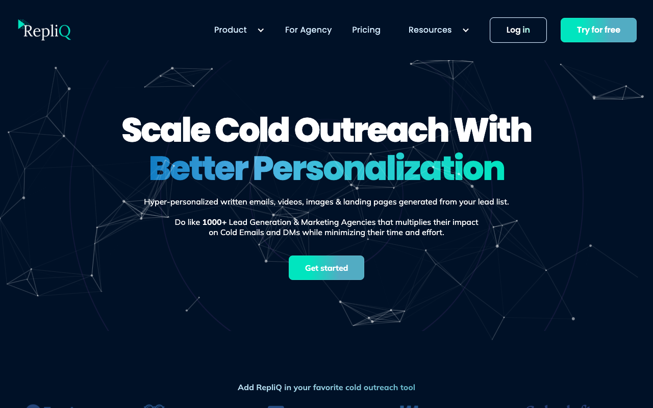 RepliQ - Outreach Personalization: Videos, Images, Texts at Scale