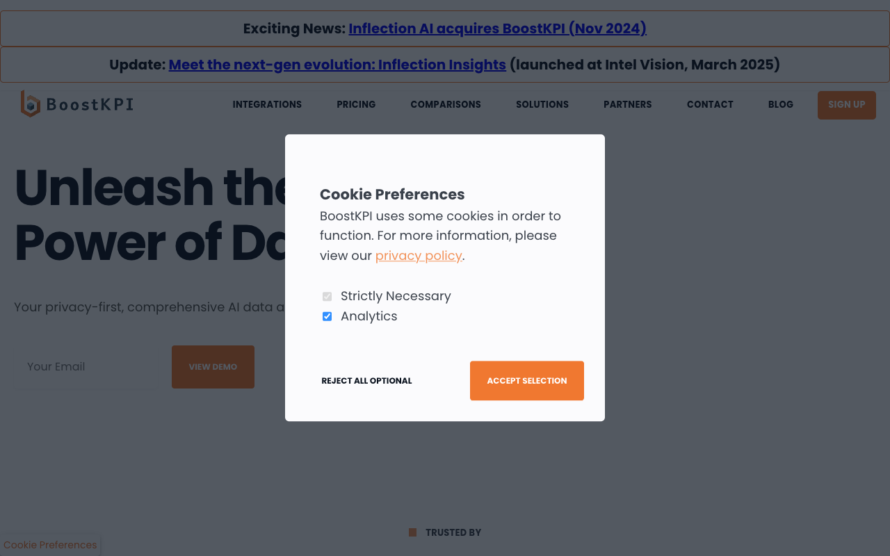 Ada by BoostKPI - Your privacy-first, comprehensive AI data analyst