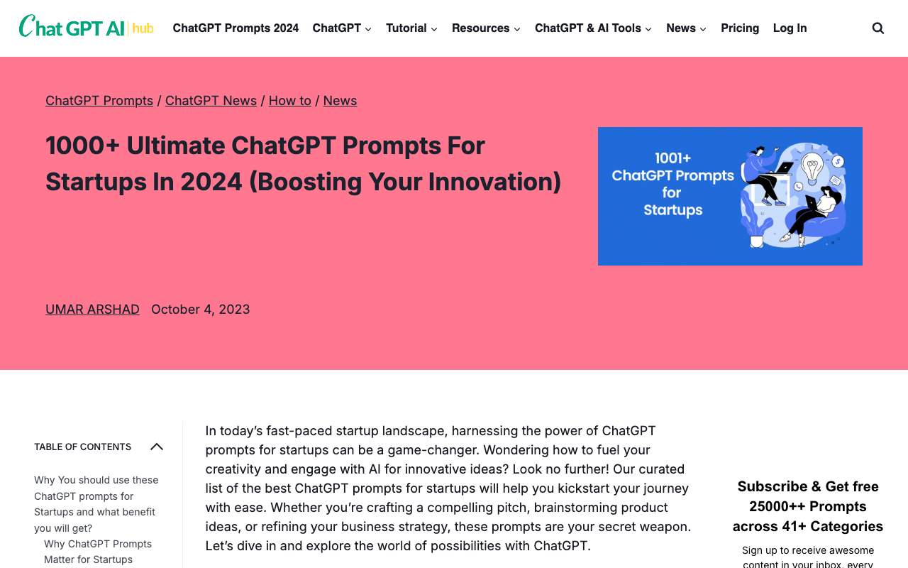 Access 80k+ Premium ChatGPT Prompts and 9000+ AI Tools with ChatGPT Prompts, Tools, Ebooks (LTD)