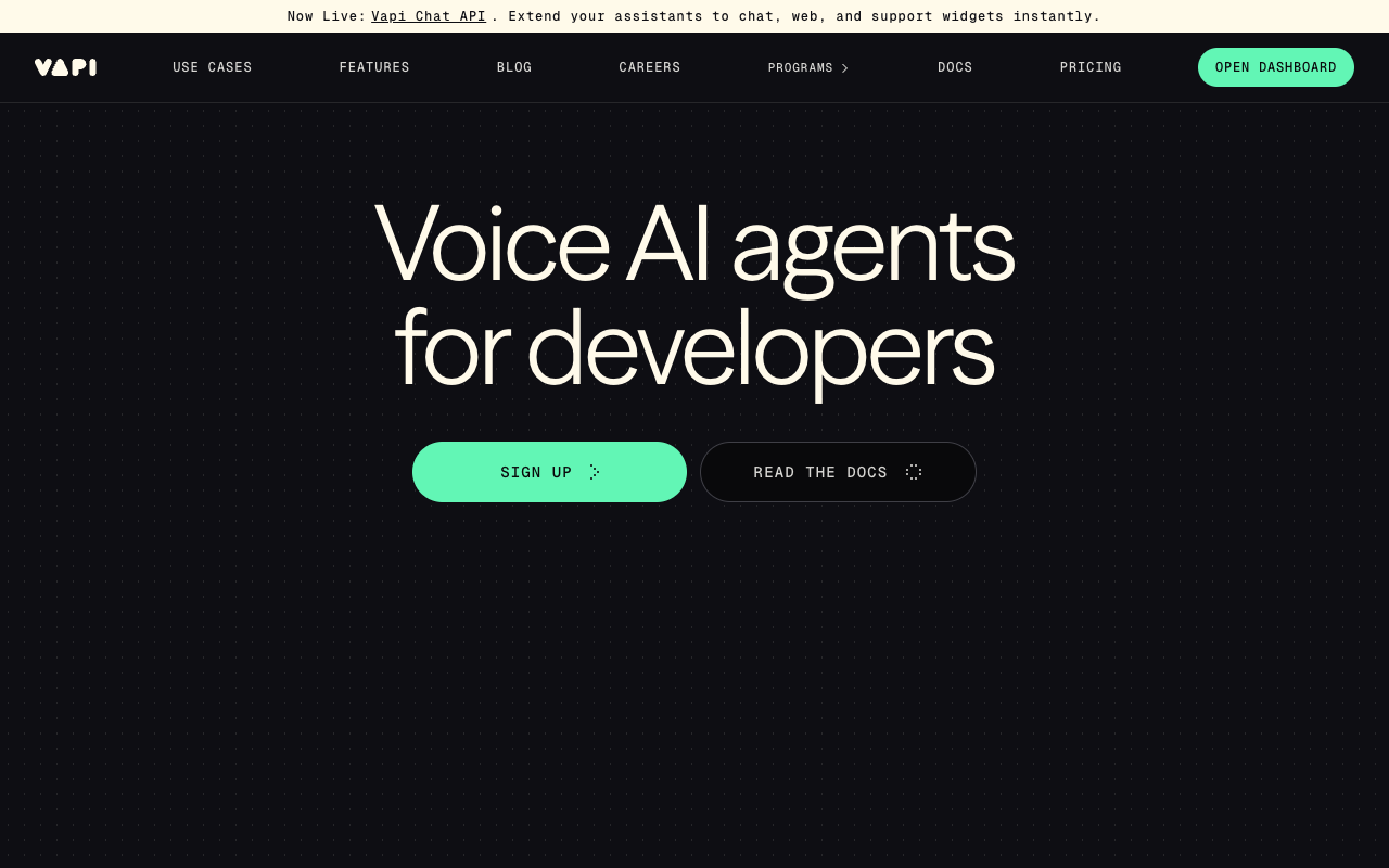 Vapi - Revolutionizing Voice AI Infrastructure for the Internet