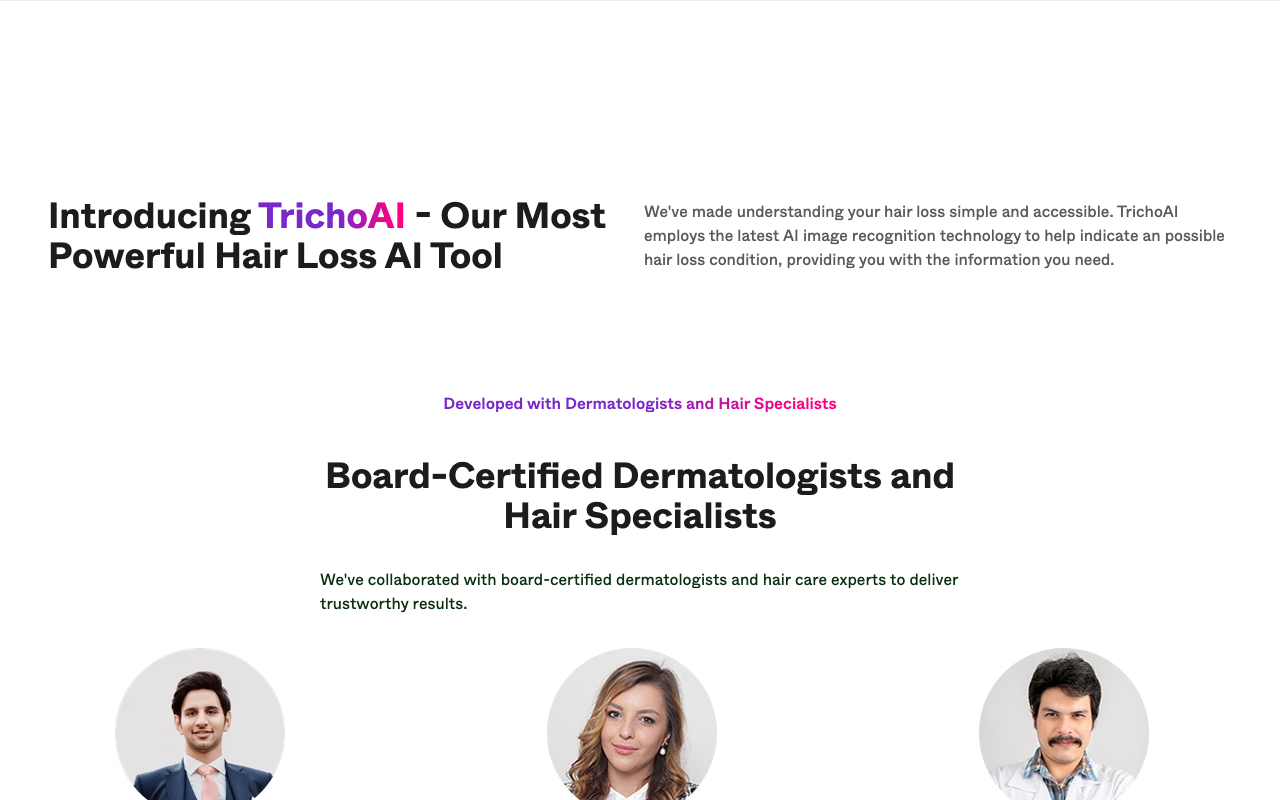 TrichoAI - Understand Your Hair Conditions In 30 Seconds