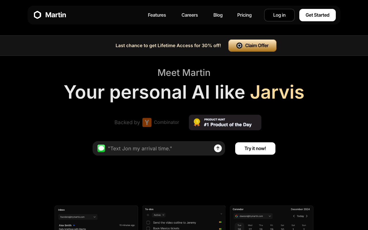 Martin - Your AI Butler, Like Jarvis
