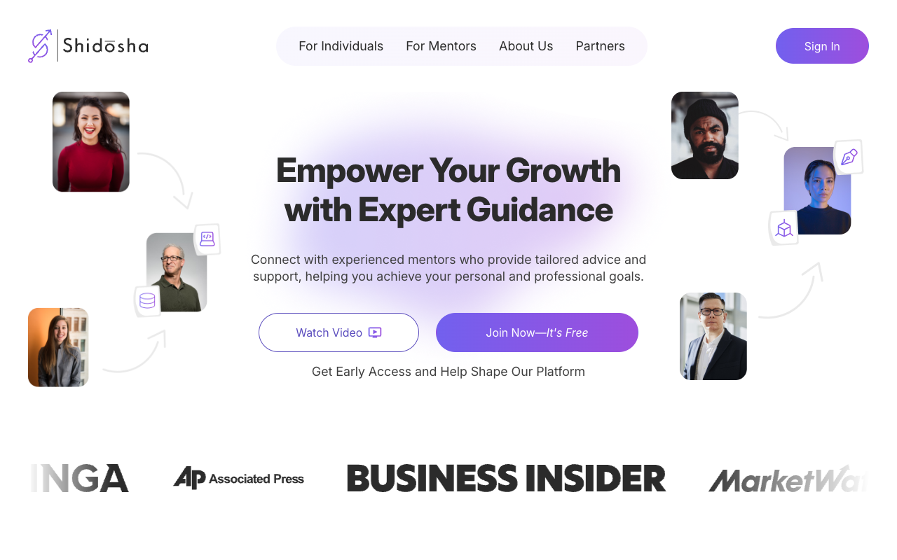 Shidōsha - Connect, Learn, and Grow