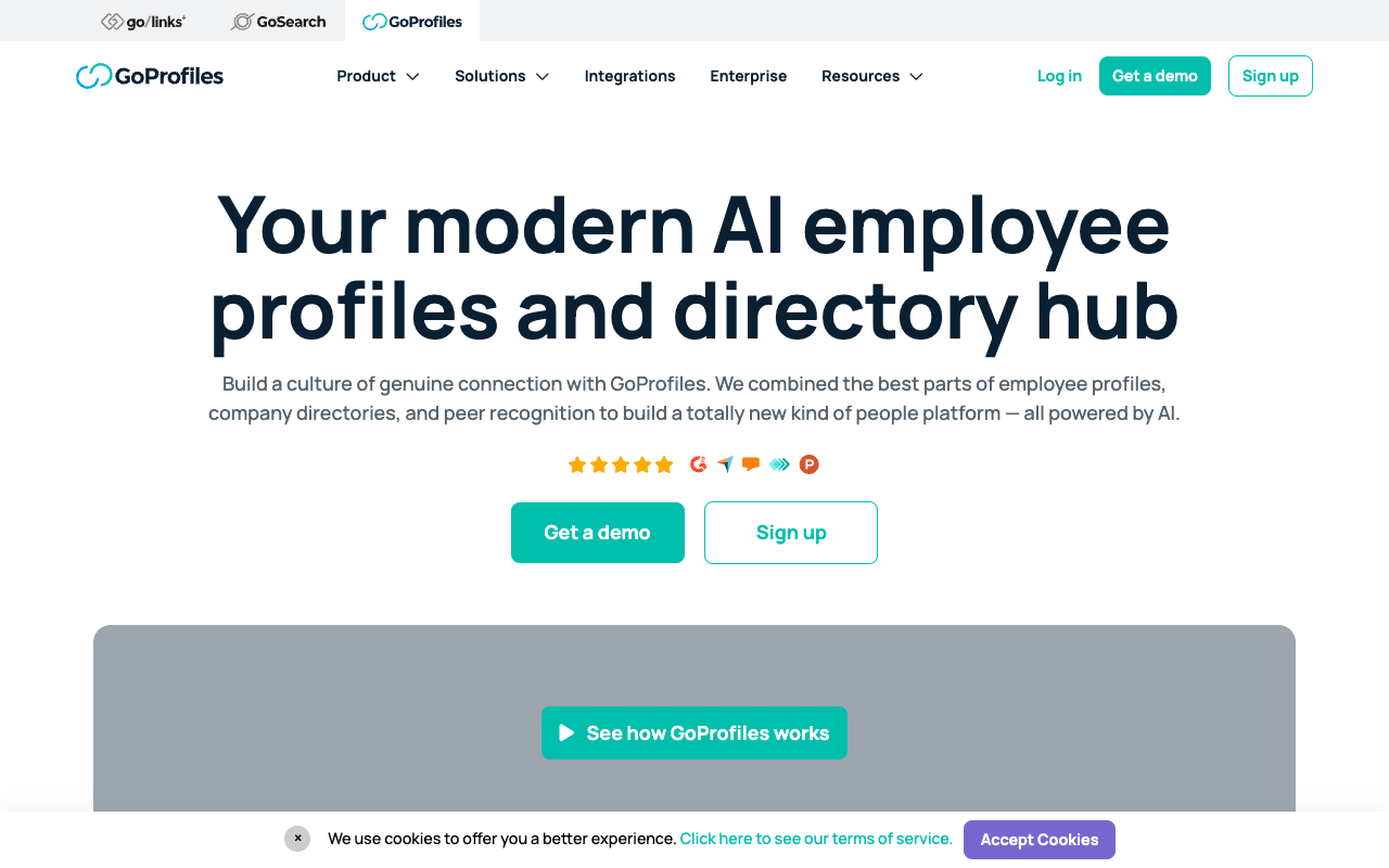 GoProfiles - The AI people platform for remote and hybrid organizations