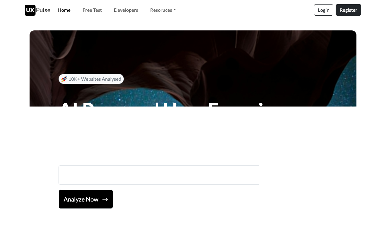 UXPulse - Your Go-To Platform for UX Analytics