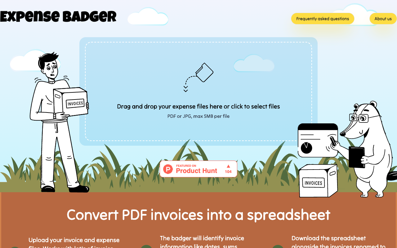 Expense Badger - The AI helper you need this tax season
