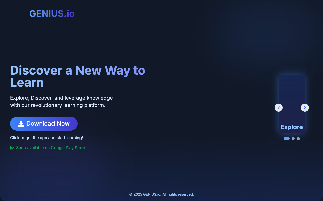 GENIUS.io - Create, read and write 10x faster with AI