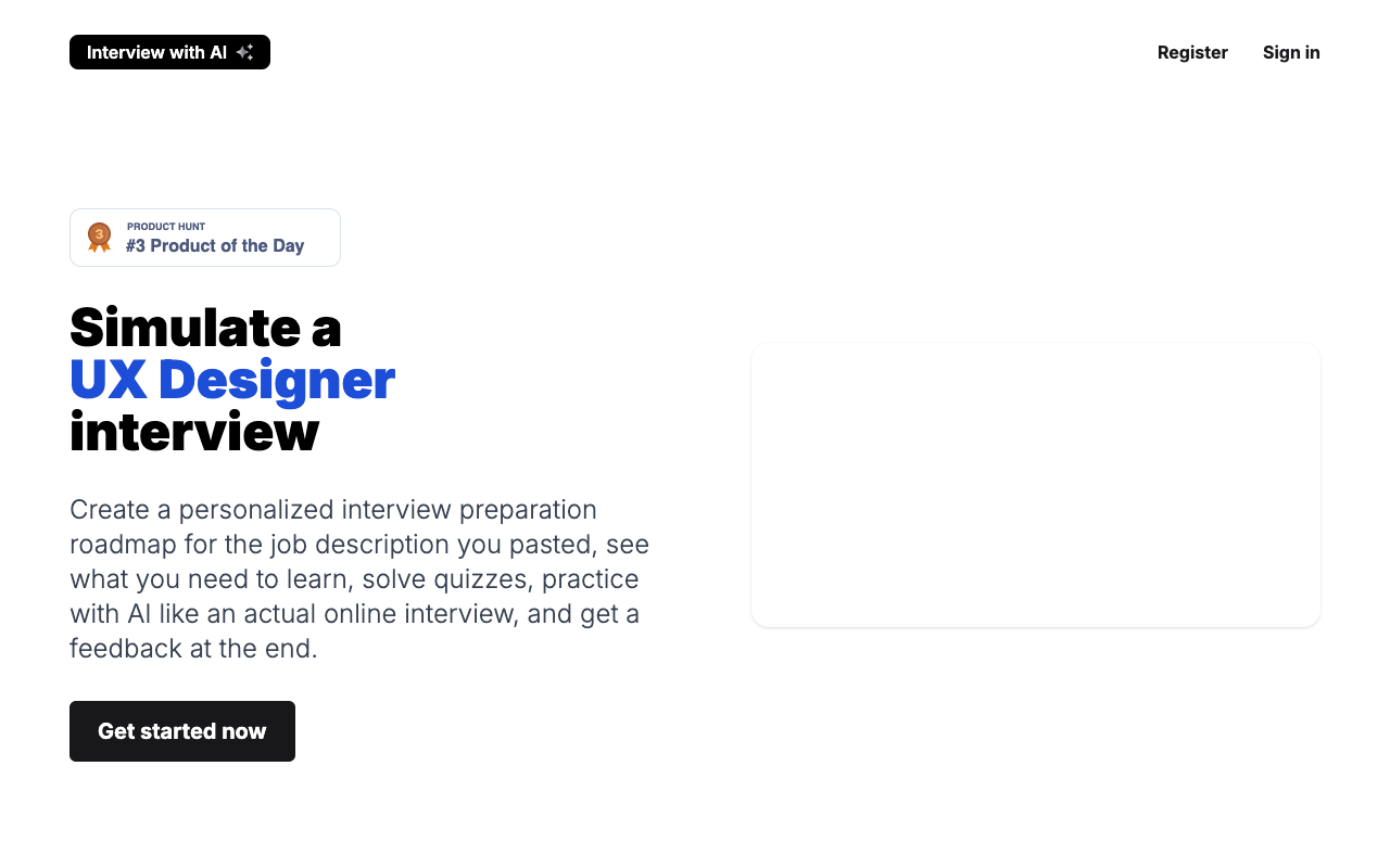 Interview with AI - Prepare Yourself for Your Dream Job