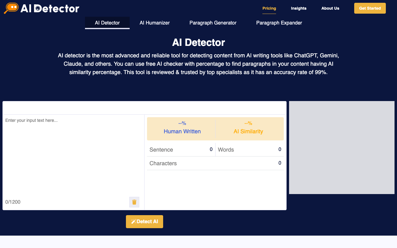 AI Detector - Empowering with AI Insight