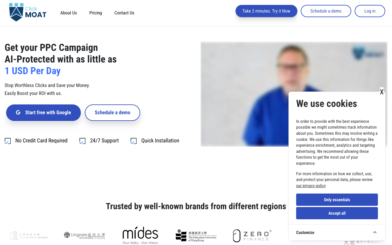 ClickMoat - Stop Click Fraud, Save Budget: AI-Powered PPC Protection