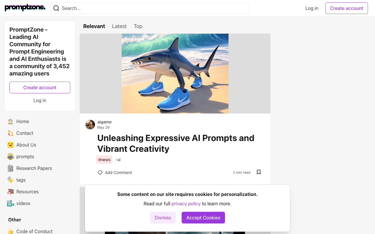 Promptzone - The Social Platform for AI Enthusiasts